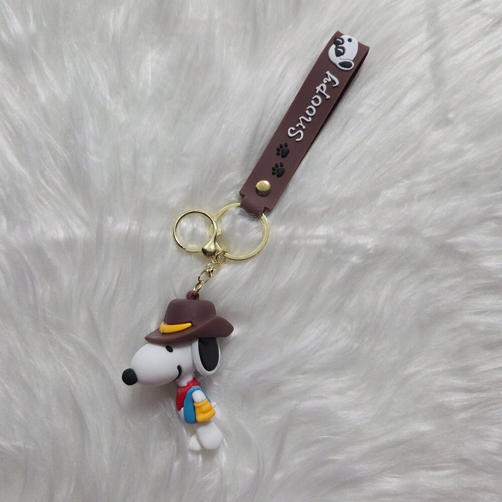 Peanuts Cowboy Snoopy Keychain
